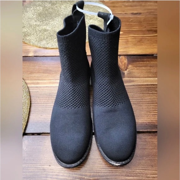 Eileen Fisher Jude Recycled Stretch Knit Bootie - Picture 3 of 6